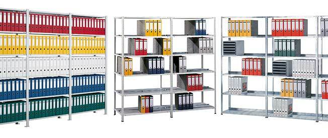 Büro-Fachbodenregale Büro-Fachbodenregale