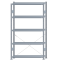 SCHULTE Steckregal, Fachbodenregale Stecksystem, Grundregal, einseitig nutzbar, H2300xB1300xT300 mm, 5 Fachböden, Fachlast 250 kg, sendzimirverzinkt