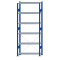 SCHULTE Steckregal, Fachbodenregale Stecksystem, Grundregal, einseitig nutzbar, H2500xB1000xT300 mm, 6 Fachb&ouml;den, Fachlast 150 kg, RAL 5010 enzianblau / verzinkt