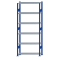 SCHULTE Steckregal, Fachbodenregale Stecksystem, Grundregal, beidseitig nutzbar, H2500xB1000xT300 mm, 6 Fachb&ouml;den, Fachlast 150 kg, RAL 5010 enzianblau / verzinkt