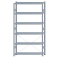 SCHULTE Steckregal, Fachbodenregale Stecksystem, Grundregal, einseitig nutzbar, H2500xB1300xT300 mm, 6 Fachb&ouml;den, Fachlast 250 kg, sendzimirverzinkt