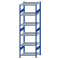SCHULTE Steckregal, Fachbodenregale Stecksystem, Grundregal, einseitig nutzbar, H2500xB750xT600 mm, 6 Fachb&ouml;den, Fachlast 250 kg, RAL 5010 enzianblau / verzinkt