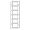 SCHULTE Steckregal, Fachbodenregale Stecksystem, Grundregal, beidseitig nutzbar, H3000xB750xT600 mm, 7 Fachb&ouml;den, Fachlast 150 kg, RAL 7035 lichtgrau