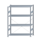 SCHULTE Steckregal, Fachbodenregale Stecksystem, Grundregal, einseitig nutzbar, H1800xB1300xT500 mm, 4 Fachb&ouml;den, Fachlast 150 kg, sendzimirverzinkt