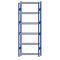 SCHULTE Steckregal, Fachbodenregale Stecksystem, Grundregal, einseitig nutzbar, H2750xB1000xT300 mm, 6 Fachb&ouml;den, Fachlast 330 kg, RAL 5010 enzianblau / verzinkt