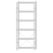 SCHULTE Steckregal, Fachbodenregale Stecksystem, Grundregal, einseitig nutzbar, H2750xB1000xT300 mm, 6 Fachb&ouml;den, Fachlast 330 kg, RAL 7035 lichtgrau