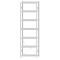 SCHULTE Steckregal, Fachbodenregale Stecksystem, Grundregal, einseitig nutzbar, H3500xB1000xT400 mm, 7 Fachb&ouml;den, Fachlast 330 kg, RAL 7035 lichtgrau