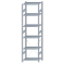 SCHULTE Steckregal, Fachbodenregale Stecksystem, Grundregal, einseitig nutzbar, H2750xB750xT500 mm, 6 Fachb&ouml;den, Fachlast 150 kg, sendzimirverzinkt