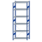 SCHULTE Steckregal, Fachbodenregale Stecksystem, Grundregal, einseitig nutzbar, H2750xB1000xT500 mm, 6 Fachb&ouml;den, Fachlast 150 kg, RAL 5010 enzianblau / verzinkt