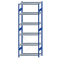 SCHULTE Steckregal, Fachbodenregale Stecksystem, Grundregal, einseitig nutzbar, H2750xB1000xT500 mm, 6 Fachb&ouml;den, Fachlast 250 kg, RAL 5010 enzianblau / verzinkt