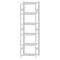 SCHULTE Steckregal, Fachbodenregale Stecksystem, Grundregal, einseitig nutzbar, H2750xB750xT500 mm, 6 Fachb&ouml;den, Fachlast 150 kg, RAL 7035 lichtgrau