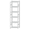 SCHULTE Steckregal, Fachbodenregale Stecksystem, Grundregal, einseitig nutzbar, H2750xB750xT500 mm, 6 Fachb&ouml;den, Fachlast 250 kg, RAL 7035 lichtgrau