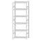SCHULTE Steckregal, Fachbodenregale Stecksystem, Grundregal, einseitig nutzbar, H2750xB1000xT500 mm, 6 Fachb&ouml;den, Fachlast 150 kg, RAL 7035 lichtgrau