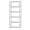 SCHULTE Steckregal, Fachbodenregale Stecksystem, Grundregal, einseitig nutzbar, H2750xB1000xT500 mm, 6 Fachb&ouml;den, Fachlast 330 kg, RAL 7035 lichtgrau
