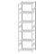 SCHULTE Steckregal, Fachbodenregale Stecksystem, Grundregal, einseitig nutzbar, H2750xB750xT600 mm, 6 Fachb&ouml;den, Fachlast 150 kg, RAL 7035 lichtgrau