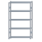 SCHULTE Steckregal, Fachbodenregale Stecksystem, Grundregal, beidseitig nutzbar, H2300xB1300xT300 mm, 5 Fachb&ouml;den, Fachlast 250 kg, sendzimirverzinkt