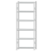 SCHULTE Steckregal, Fachbodenregale Stecksystem, Grundregal, beidseitig nutzbar, H2750xB1000xT300 mm, 6 Fachb&ouml;den, Fachlast 330 kg, RAL 7035 lichtgrau