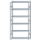 SCHULTE Steckregal, Fachbodenregale Stecksystem, Grundregal, beidseitig nutzbar, H2750xB1300xT400 mm, 6 Fachb&ouml;den, Fachlast 150 kg, sendzimirverzinkt