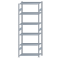 SCHULTE Steckregal, Fachbodenregale Stecksystem, Grundregal, beidseitig nutzbar, H2750xB1000xT500 mm, 6 Fachb&ouml;den, Fachlast 150 kg, sendzimirverzinkt