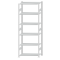 SCHULTE Steckregal, Fachbodenregale Stecksystem, Grundregal, beidseitig nutzbar, H2750xB1000xT500 mm, 6 Fachb&ouml;den, Fachlast 150 kg, RAL 7035 lichtgrau