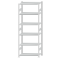 SCHULTE Steckregal, Fachbodenregale Stecksystem, Grundregal, beidseitig nutzbar, H2750xB1000xT500 mm, 6 Fachb&ouml;den, Fachlast 250 kg, RAL 7035 lichtgrau