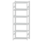 SCHULTE Steckregal, Fachbodenregale Stecksystem, Grundregal, beidseitig nutzbar, H2750xB1000xT500 mm, 6 Fachb&ouml;den, Fachlast 330 kg, RAL 7035 lichtgrau
