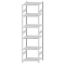 SCHULTE Steckregal, Fachbodenregale Stecksystem, Grundregal, beidseitig nutzbar, H2750xB750xT600 mm, 6 Fachb&ouml;den, Fachlast 250 kg, RAL 7035 lichtgrau
