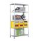 SCHULTE Schraubregal - Fachbodenregale Schraubsystem, Grundregal, beidseitig nutzbar, H2500xB750xT800 mm, 6 Fachb&ouml;den, Fachlast 150 kg, sendzimirverzinkt
