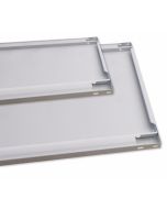 MULTIplus150, B750xT600mm, 150kg Fachlast, sendzimirverzinkt, inkl. 4 Fachbodenträgern und Mittelanschlag