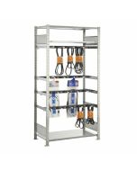 Keilriemenregal, Grundfeld, Tiefe 600mm, verzinkt