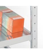 Seitenführungen für Kanbanregale - 500 mm, verzinkt