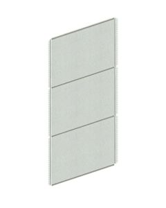 CLIP Rückwand, Ausführung Vollblech inkl. Befestigungsmaterial, Höhe 3000 mm, Breite 1300 mm, verzinkt