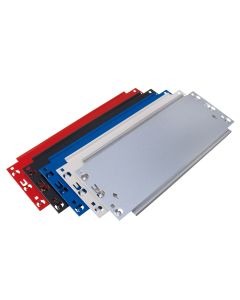 MULTIplus-Tiefenriegel, Tiefe 300 mm, schwarz