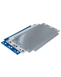 MULTIplus-Tiefenriegel, Tiefe 1000mm, RAL 5010 enzianblau