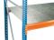 Zusatzebene, Stahlpaneele, Breite 1785mm, Tiefe 1200mm blau / orange / verzink