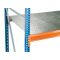 Zusatzebene, Stahlpaneele,  Breite 1785mm, Tiefe 800mm blau / orange / verzinkt