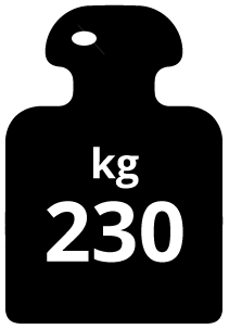 Fachlast 230kg Fachlast 230kg
